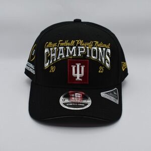 New Era 9SEVENTY Indiana Hoosiers 2025 CFP National Champions Snapback Hat Cap
